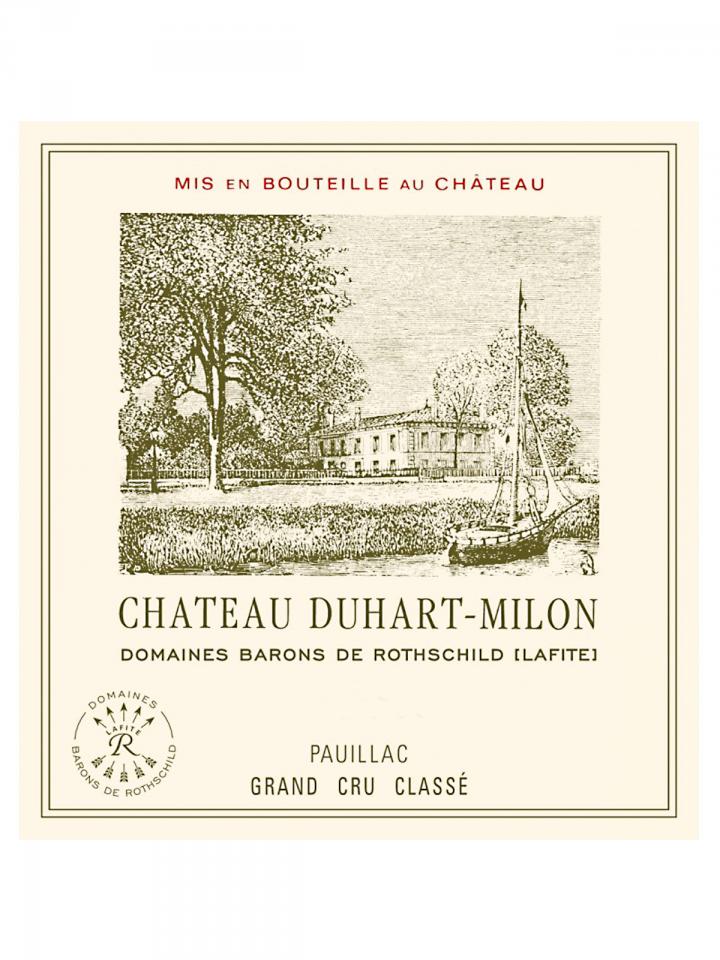 Château Duhart-Milon 2001 Original wooden case of 12 bottles (12x75cl)