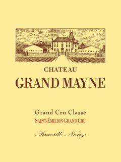 Château Grand Mayne 2018 Original wooden case of 6 bottles (6x75cl)