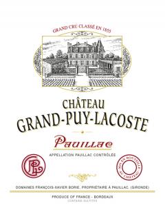 Château Grand-Puy-Lacoste 1978 Original wooden case of 12 bottles (12x75cl)