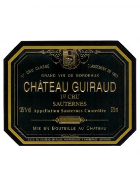 Château Guiraud 2015 Original wooden case of 12 half bottles (12x37.5cl)