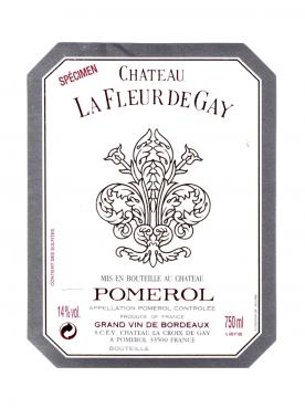 Château La Fleur de Gay 2018 Original wooden case of 6 bottles (6x75cl)