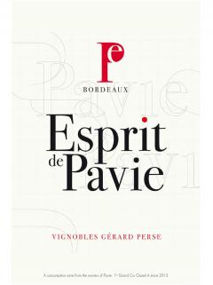Esprit de Pavie 2015 Original wooden case of 6 bottles (6x75cl)