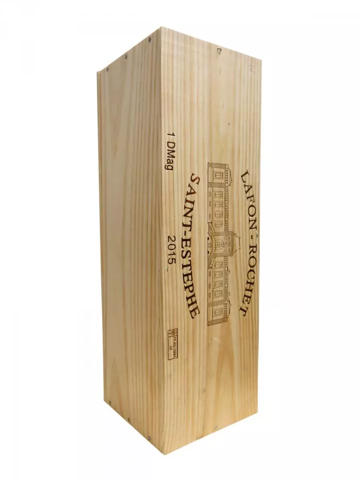 Château Lafon-Rochet 2015 Original wooden case of one double magnum (1x300cl)