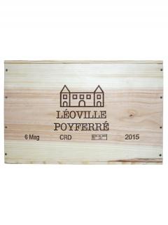 Château Léoville Poyferré 2015 Original wooden case of 6 magnums (6x150cl)