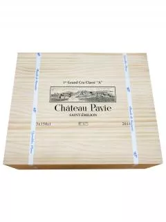 Château Pavie 2014 Original wooden case of 3 magnums (3x150cl)