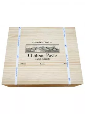 Château Pavie 2014 Original wooden case of 3 magnums (3x150cl)