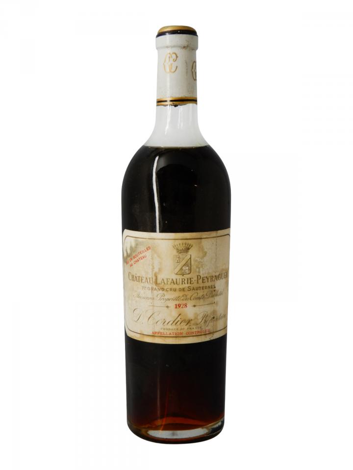 Château Lafaurie-Peyraguey 1928 Bottle (75cl)