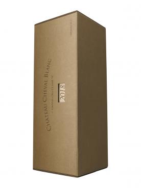 Château Cheval Blanc 2018 Original wooden case of one impériale (1x600cl)