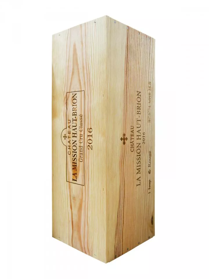 Château La Mission Haut-Brion 2016 Original wooden case of one impériale (1x600cl)