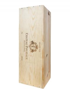 Château Poujeaux 2016 Original wooden case of one salmanazar (1x900cl)