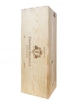 Château Poujeaux 2016 Original wooden case of one salmanazar (1x900cl)