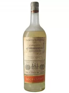 Anisette Superfine Maison J,-Hré Sécrestat Ainé Period 1930's Bottle (100cl)