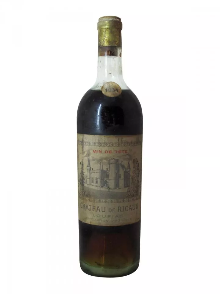 Château de Ricaud Vin de tête 1934 Bottle (75cl)