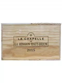 La Chapelle de la Mission Haut-Brion 2015 Original wooden case of 6 magnums (6x150cl)