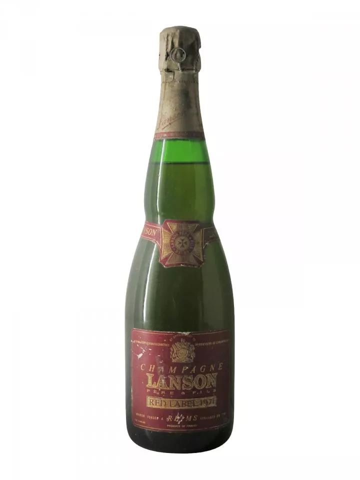 Champagne Lanson Red Label Brut 1971 Bottle (75cl)