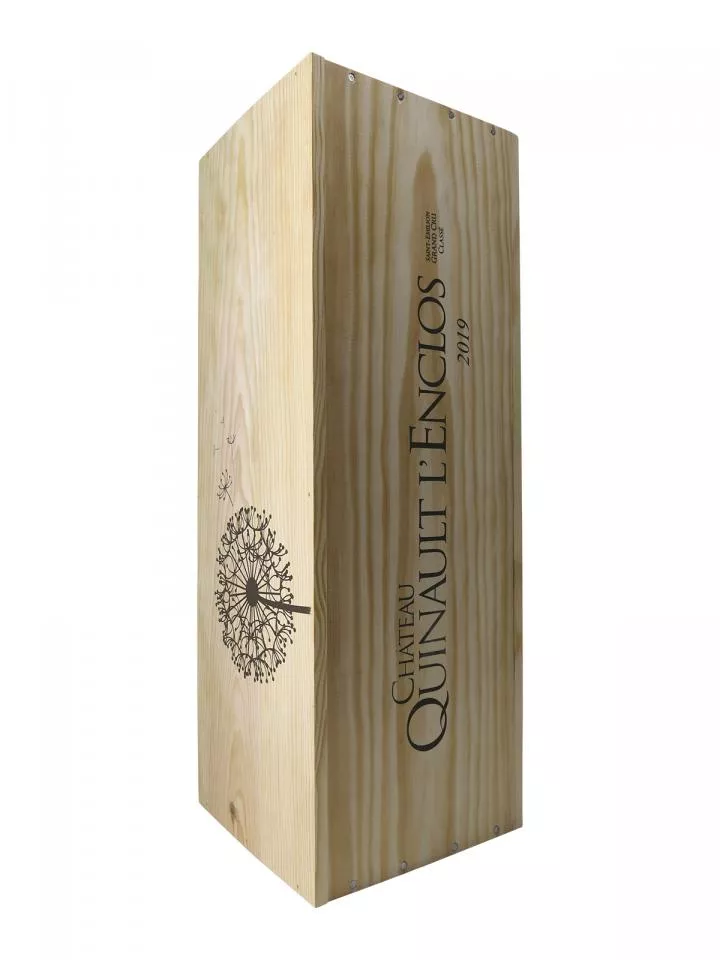 Château Quinault L'Enclos 2019 Original wooden case of one impériale (1x600cl)