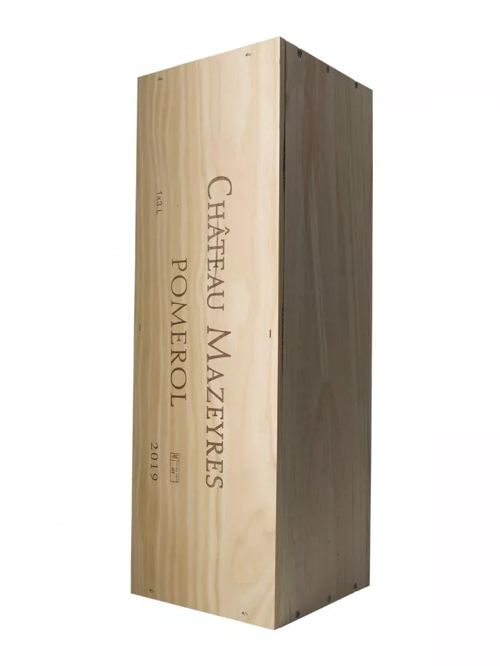Château Mazeyres 2019 Original wooden case of one double magnum (1x300cl)