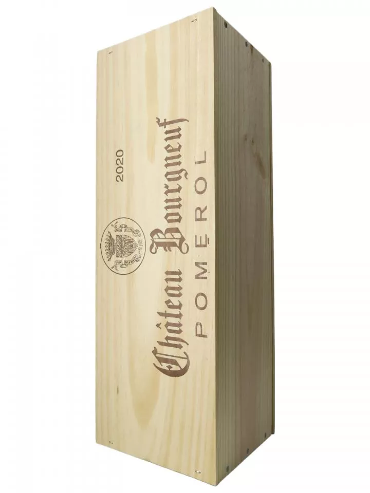 Château Bourgneuf 2020 Original wooden case of one double magnum (1x300cl)