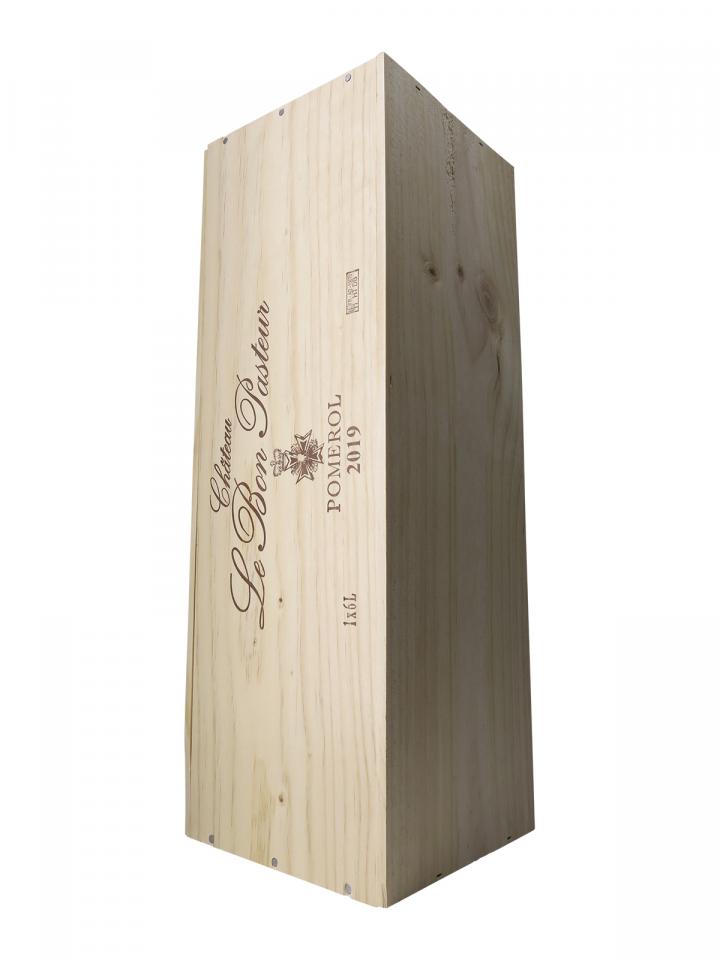 Château Le Bon Pasteur 2019 Original wooden case of one impériale (1x600cl)