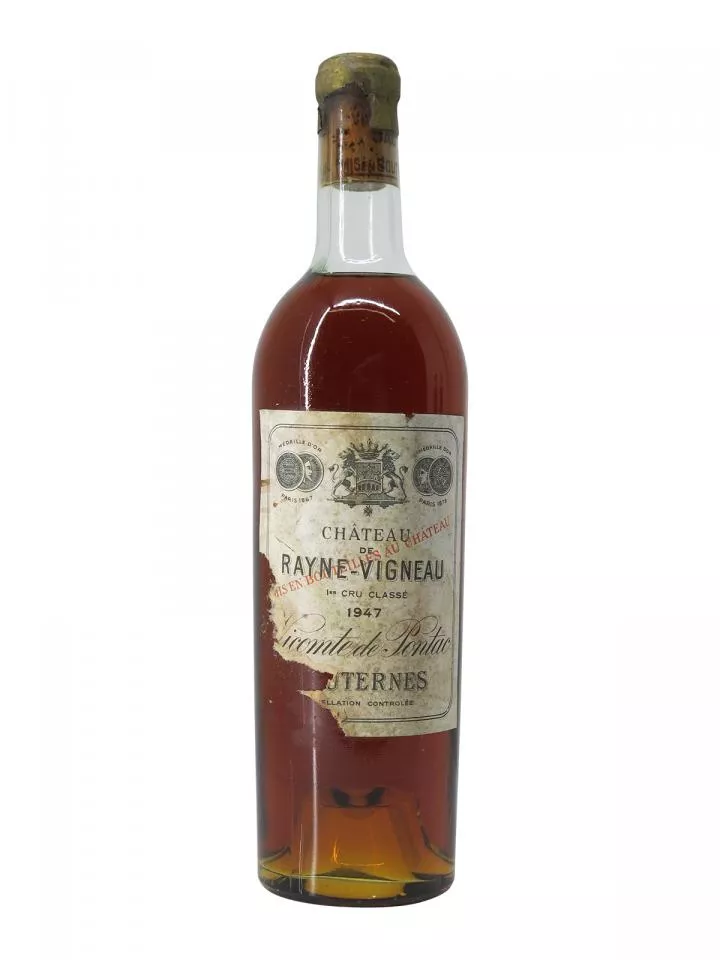 Château de Rayne Vigneau 1947 Bottle (75cl)