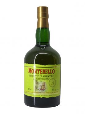 Rhum 3 Years 42° Montebello Non vintage Bottle (70cl)