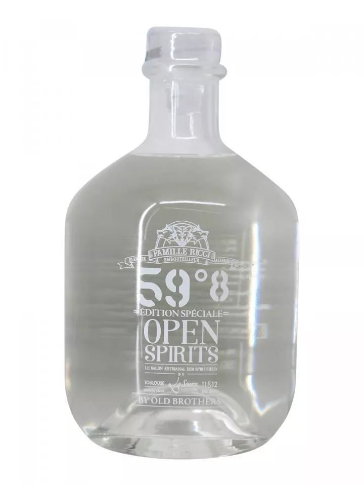 Rhum Open Spirits Famille Ricci 59.8° Old Brothers Bottle (50cl)