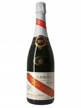Champagne G.H Mumm Cordon Rouge Brut 1975 Bottle (75cl)