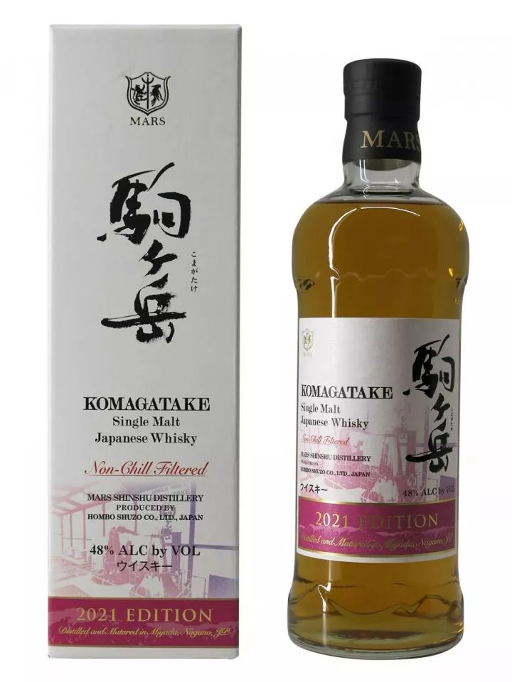 Whisky Komagatake Shinshu Aging Edition 2021 48° Mars Coffret d'une bouteille (70cl)