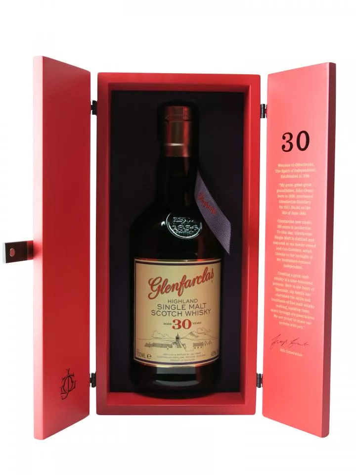 Whisky 30 Years Glenfarclas Non vintage Coffret d'une bouteille (70cl)
