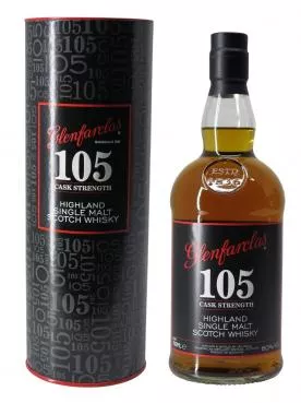 Whisky 105 Cask Strength Glenfarclas Coffret d'une bouteille (70cl)