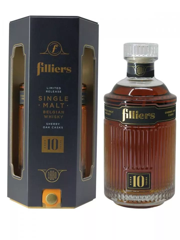 Whisky 10 years Filliers Non vintage Coffret d'une bouteille (70cl)