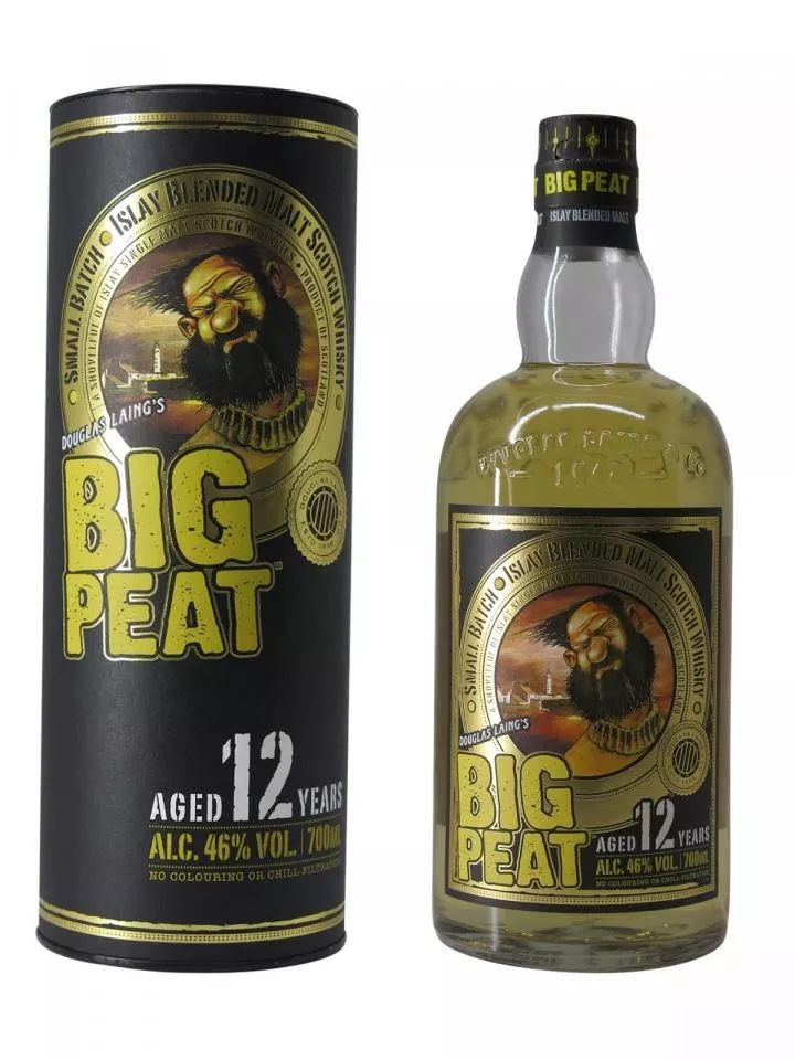 Whisky 12 years Big Peat Bottle (70cl)