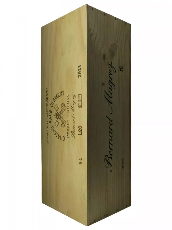 Château Pape Clément 2021 Original wooden case of one impériale (1x600cl)