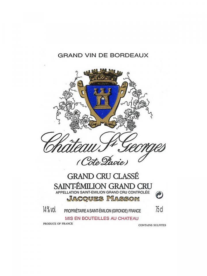 Château Saint-Georges (Côte Pavie) 2021 Bottle (75cl)