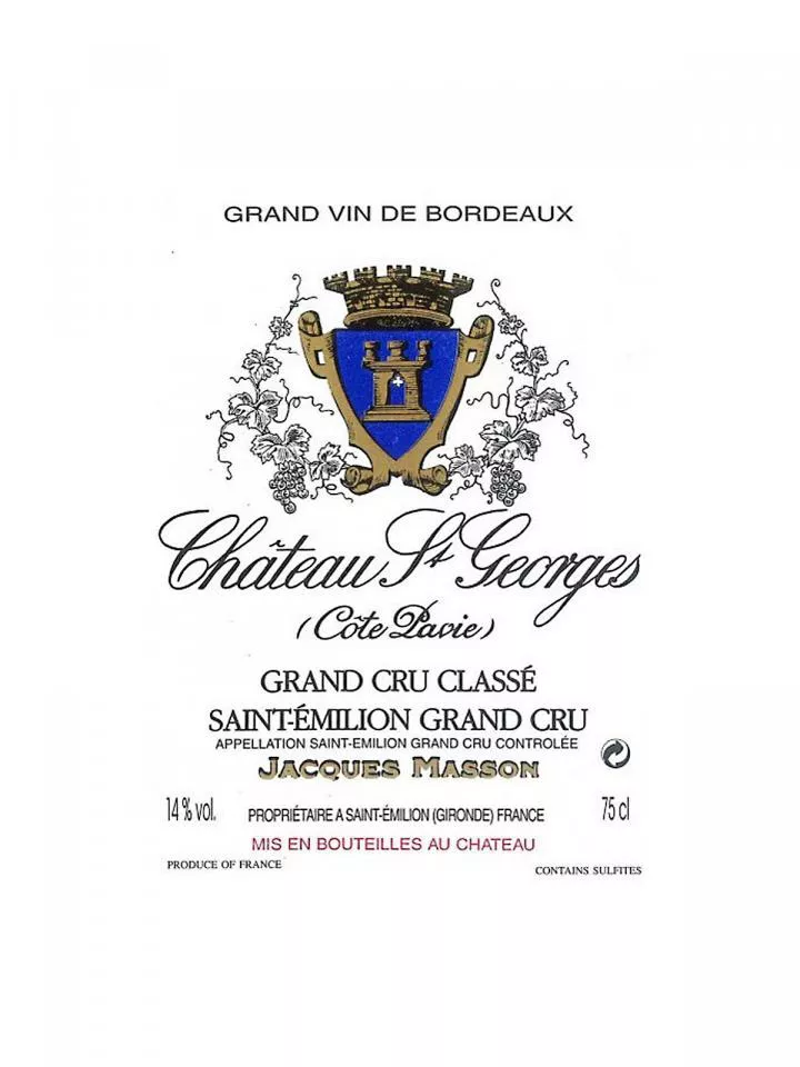 Château Saint-Georges (Côte Pavie) 2021 Bottle (75cl)