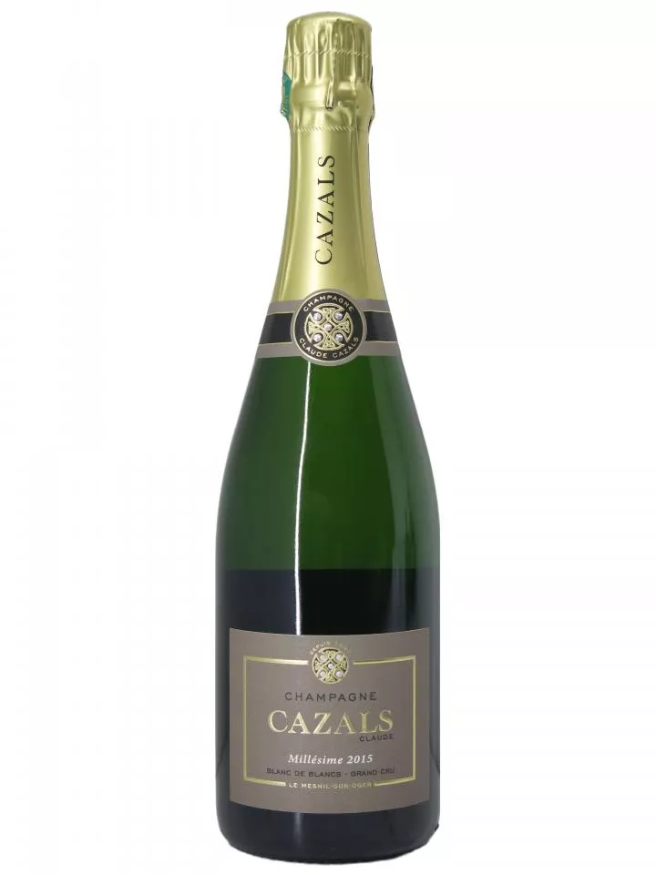 Champagne Claude Cazals Millésimé Blanc de Blancs Brut Grand Cru 2015 Bottle (75cl)