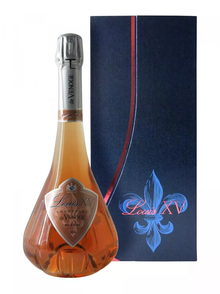 Champagne De Venoge Louis XV Rosé Brut 2006 Box of one bottle (75cl)