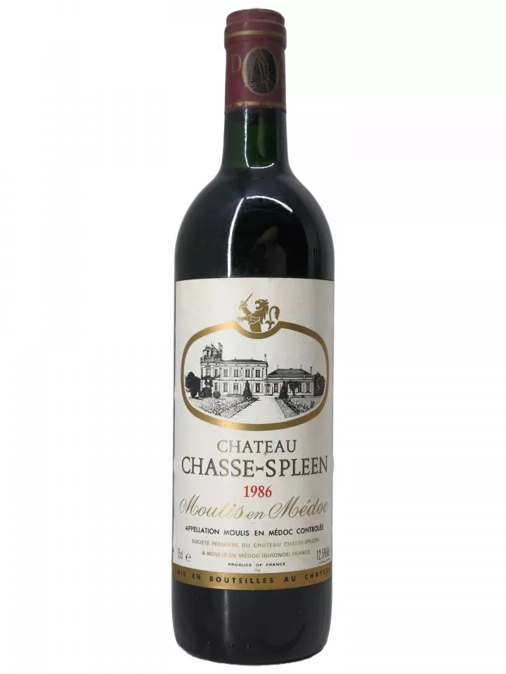 Château Chasse-Spleen 1986 Bottle (75cl)