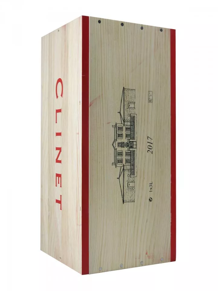 Château Clinet 2017 Original wooden case of one double magnum (1x300cl)