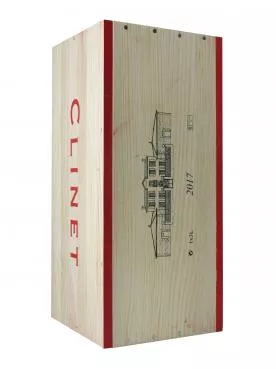 Château Clinet 2017 Original wooden case of one double magnum (1x300cl)