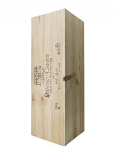Château Pontet-Canet 2017 Original wooden case of one impériale (1x600cl)