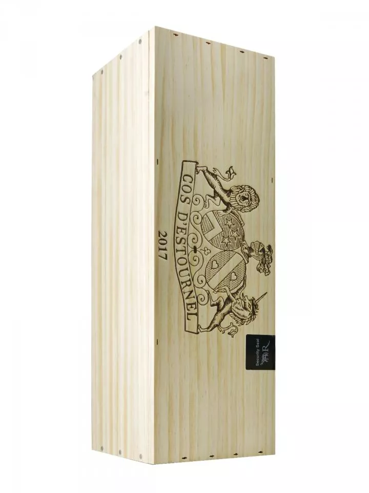 Château Cos d'Estournel 2017 Original wooden case of one double magnum (1x300cl)