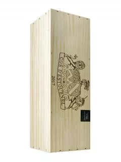 Château Cos d'Estournel 2017 Original wooden case of one double magnum (1x300cl)