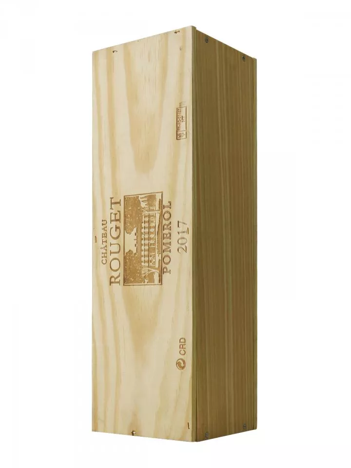 Château Rouget 2017 Original wooden case of one magnum (1x150cl)