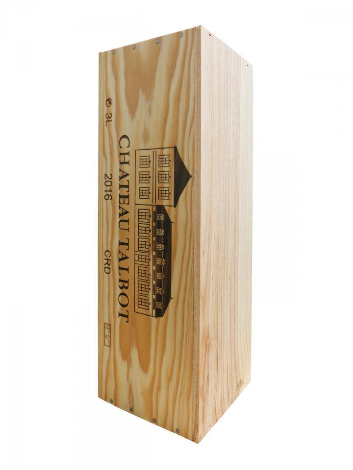 Château Talbot 2016 Original wooden case of one double magnum (1x300cl)