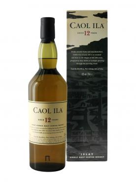Whisky 12 years Caol Ila Non vintage Coffret d'une bouteille (70cl)
