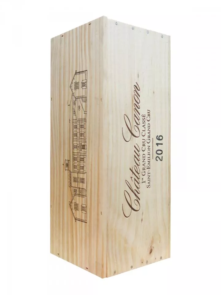 Château Canon 2016 Original wooden case of one double magnum (1x300cl)